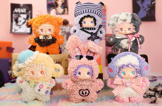 LOVELY EMMA Punk Era Plush toy doll