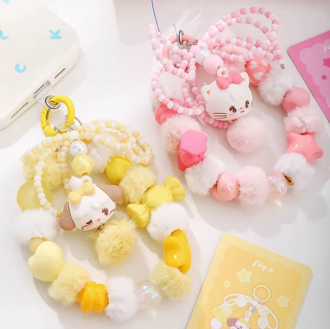 Mikko Colorful Beaded Keychain toy doll