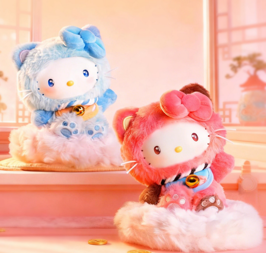 Hello Kitty Lucky Cat Mini Plush toy doll