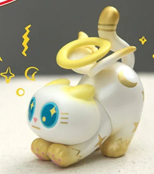 Papa Cat Figure Toy Doll