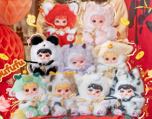 PUFUFU Auspicious Beasts Rush To Earth's Spring Plush Toy Doll