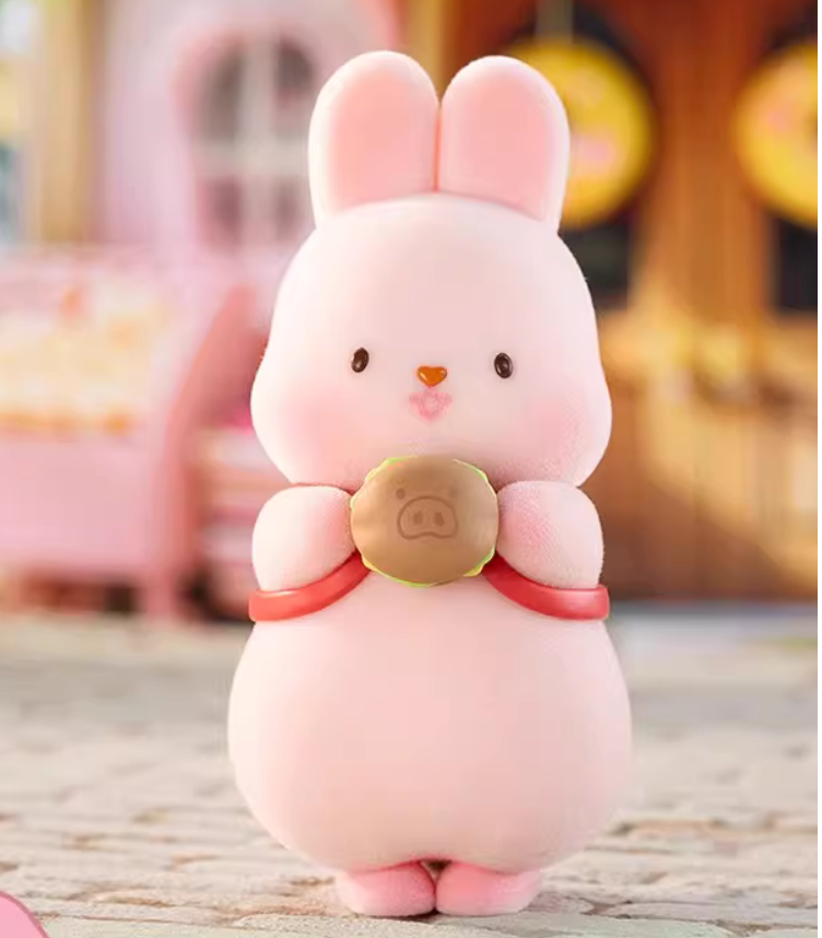 Momo Bunny Strawberry Town Figure Toy Doll