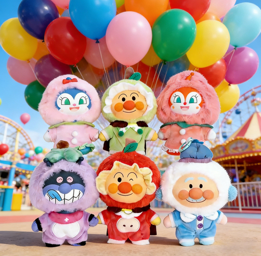 Anpanman Fruit Pajama Party Plush Toy Doll