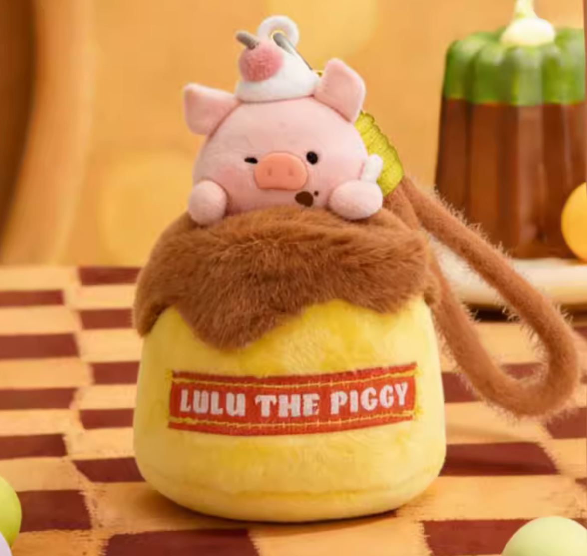 LULU THE PIGGY Weight Loss Stumbling Block Fragrance Plush Toy Doll