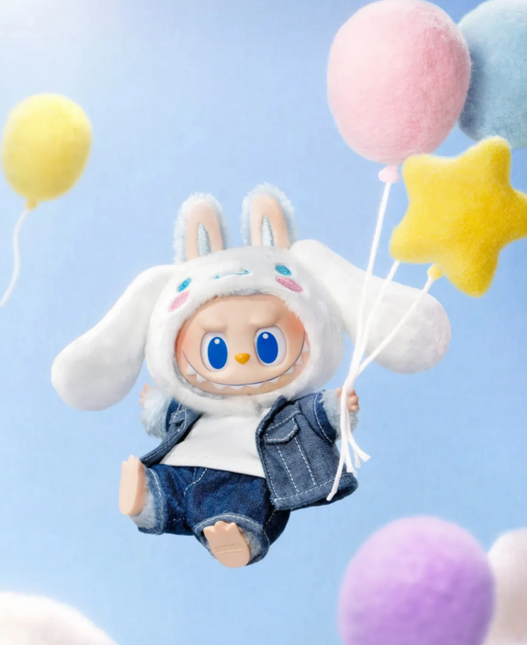 THE MONSTERS LABUBU × SANRIO Characters Vinyl Plush toy doll