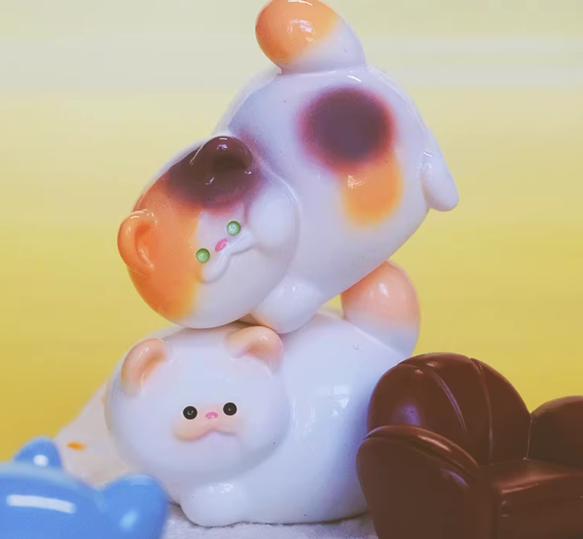 MEICHAI Cat Bean Toy Doll