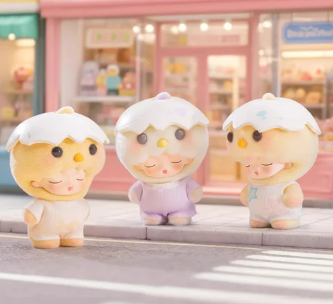 YUMO Cute Pet Family Beans Toy Doll