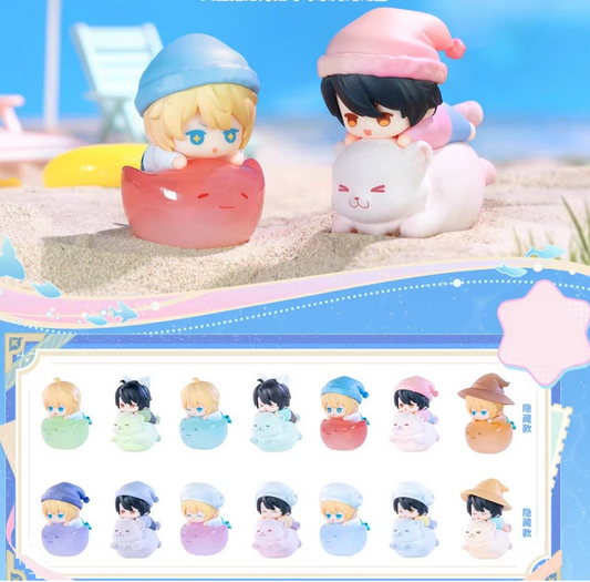 The Falling Merman Sea Land Tale Bean Toy Doll
