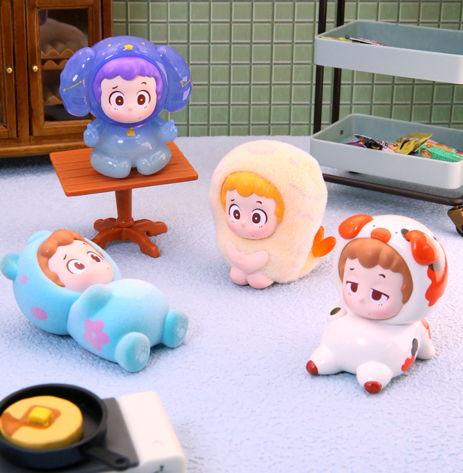 Piny Time to Eat Bean Toy Doll
