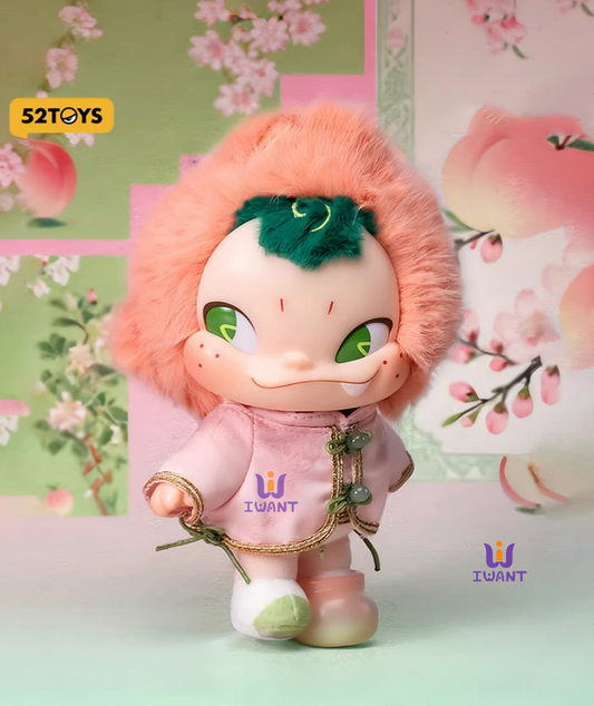 NINNIC Fairy Peach Plush Limited Edition Hanging Card Toy Doll