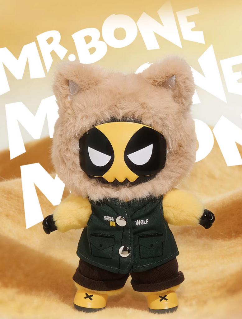 MR.BONE Buddies Plush Toy Doll