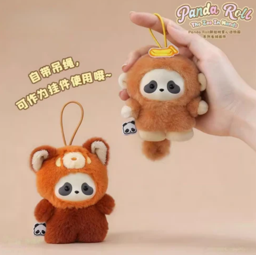 Panda Roll The Zoo In Hands Plush Toy Doll