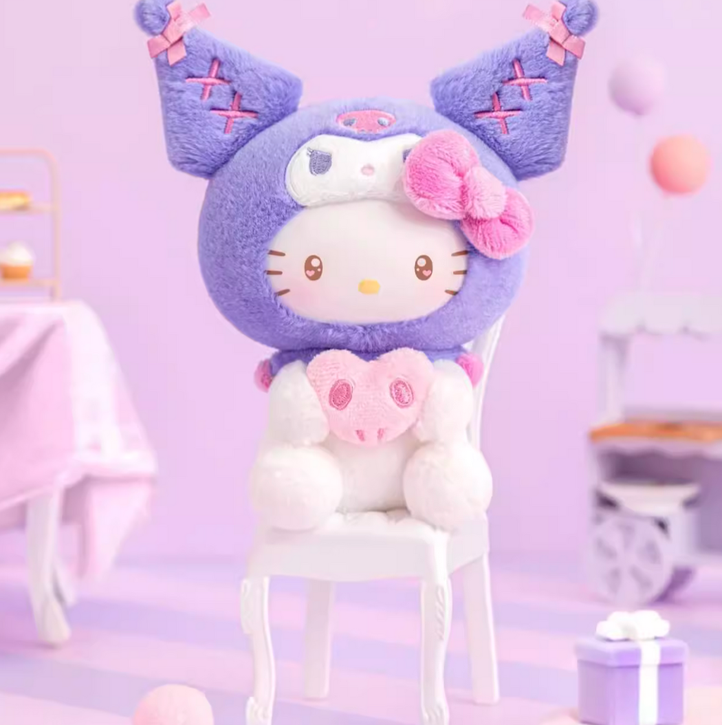 Sanrio Kuromi Party Plush Toy Doll