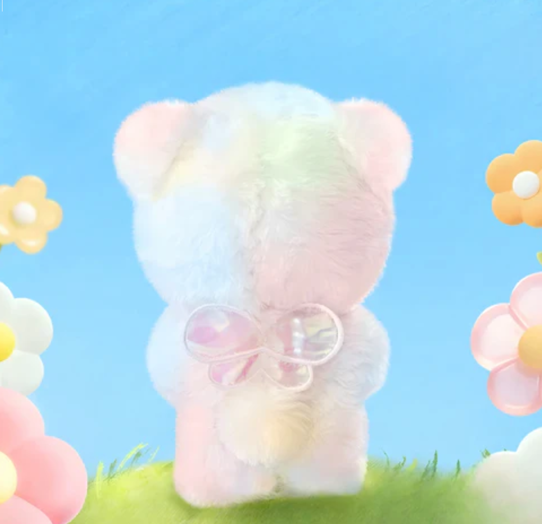 Nanci Spring Bear Plush Hanging Card Toy Doll