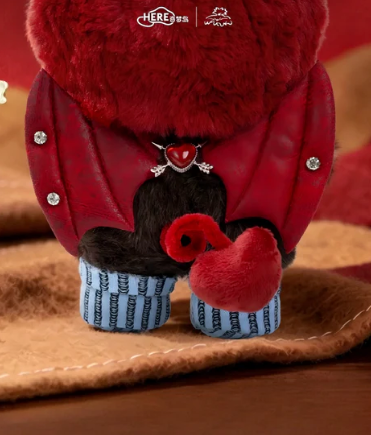 Wakuku Heartthrob Devil Vinyl Plush Hanging Card Toy Doll