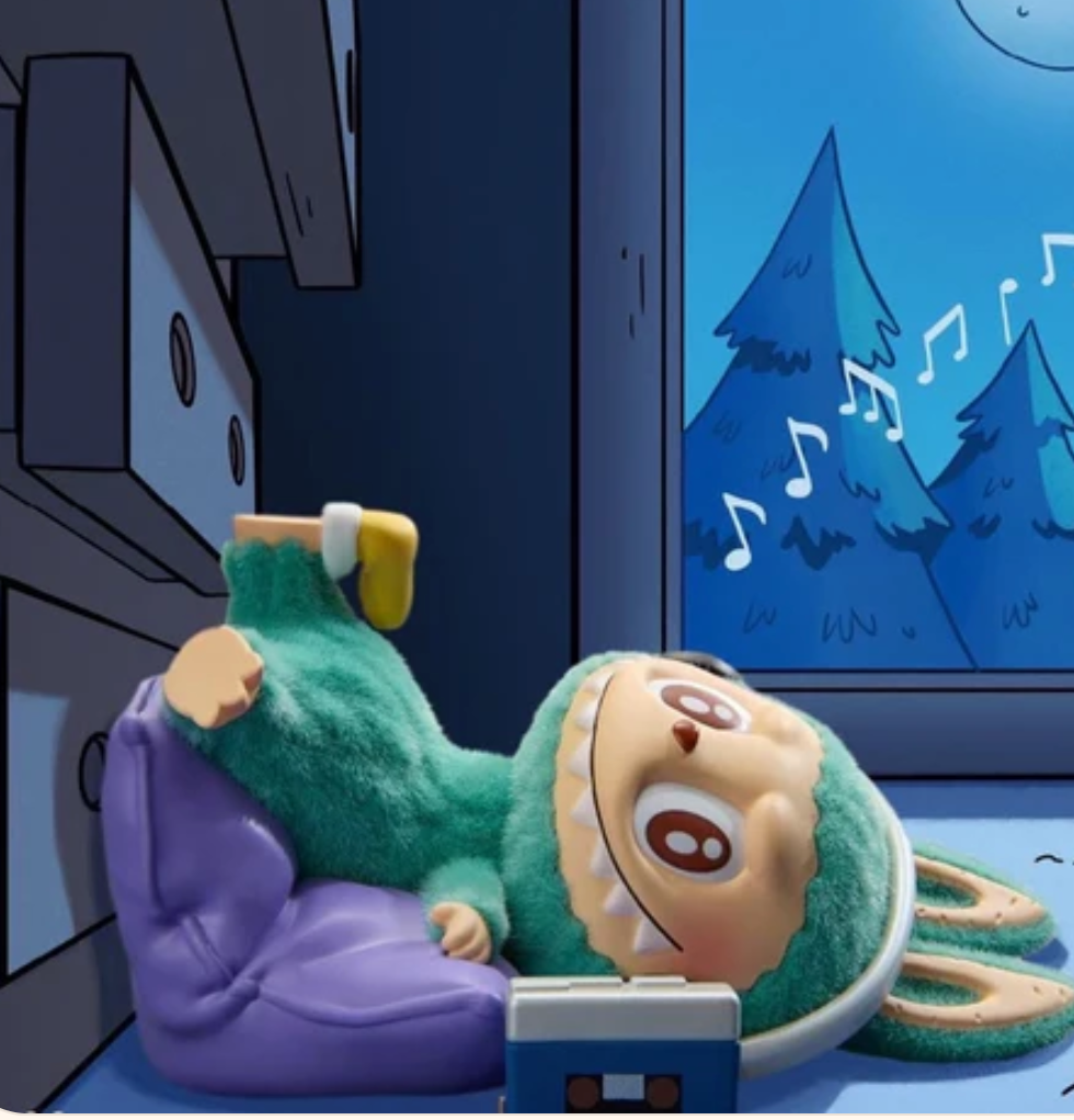 The MONSTERS LABUBU 1:00 A.M. Figure Toy Doll