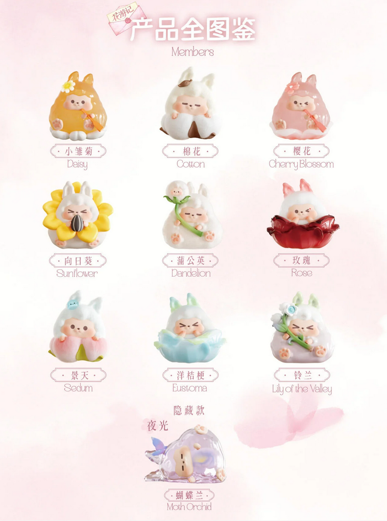 Rabbit KIKI Blossom Journey Figures Toy Doll