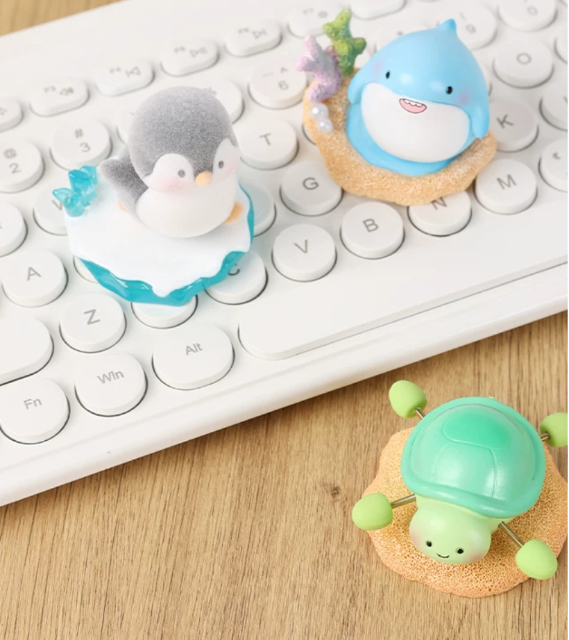 Marine Animals Spinning Figure Toy Doll