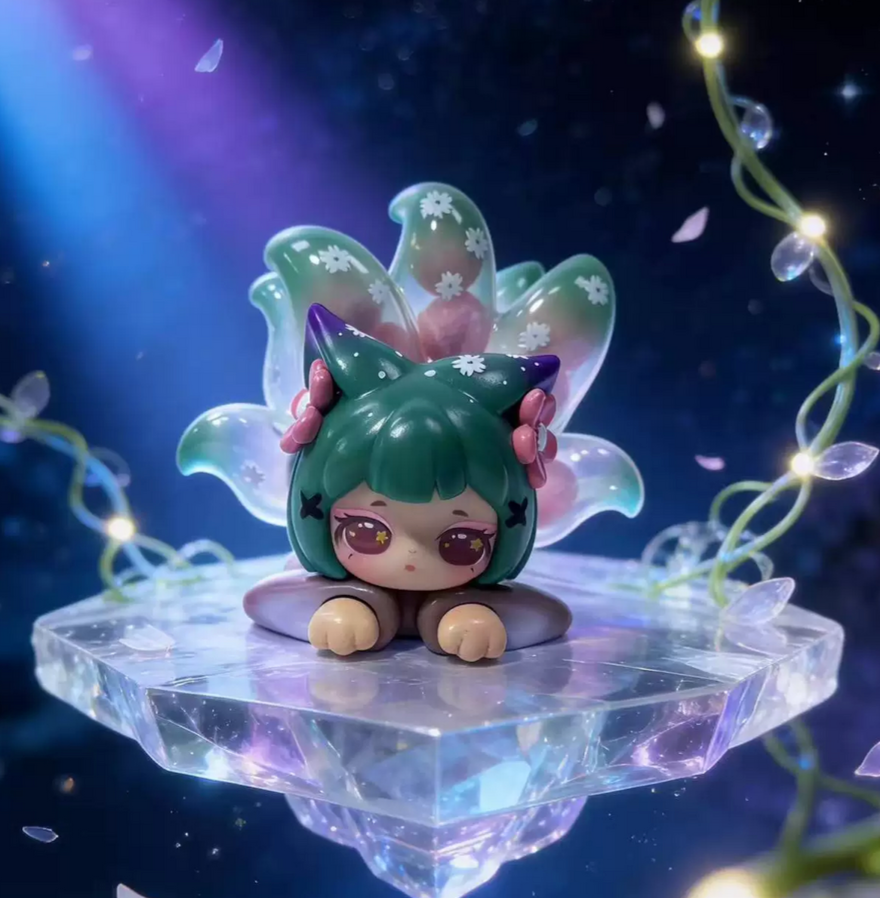 Encounter with the Nine-Tailed Fox Figure Toy Doll