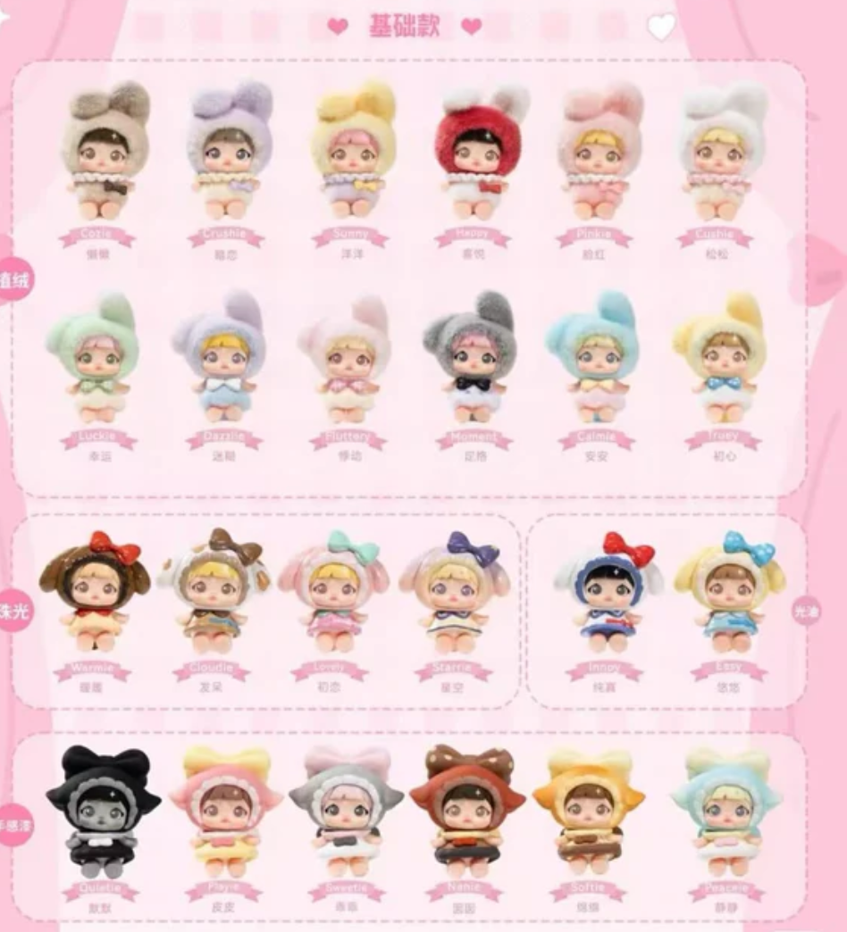 Nommi Sweetheart Plan Bean Toy Doll