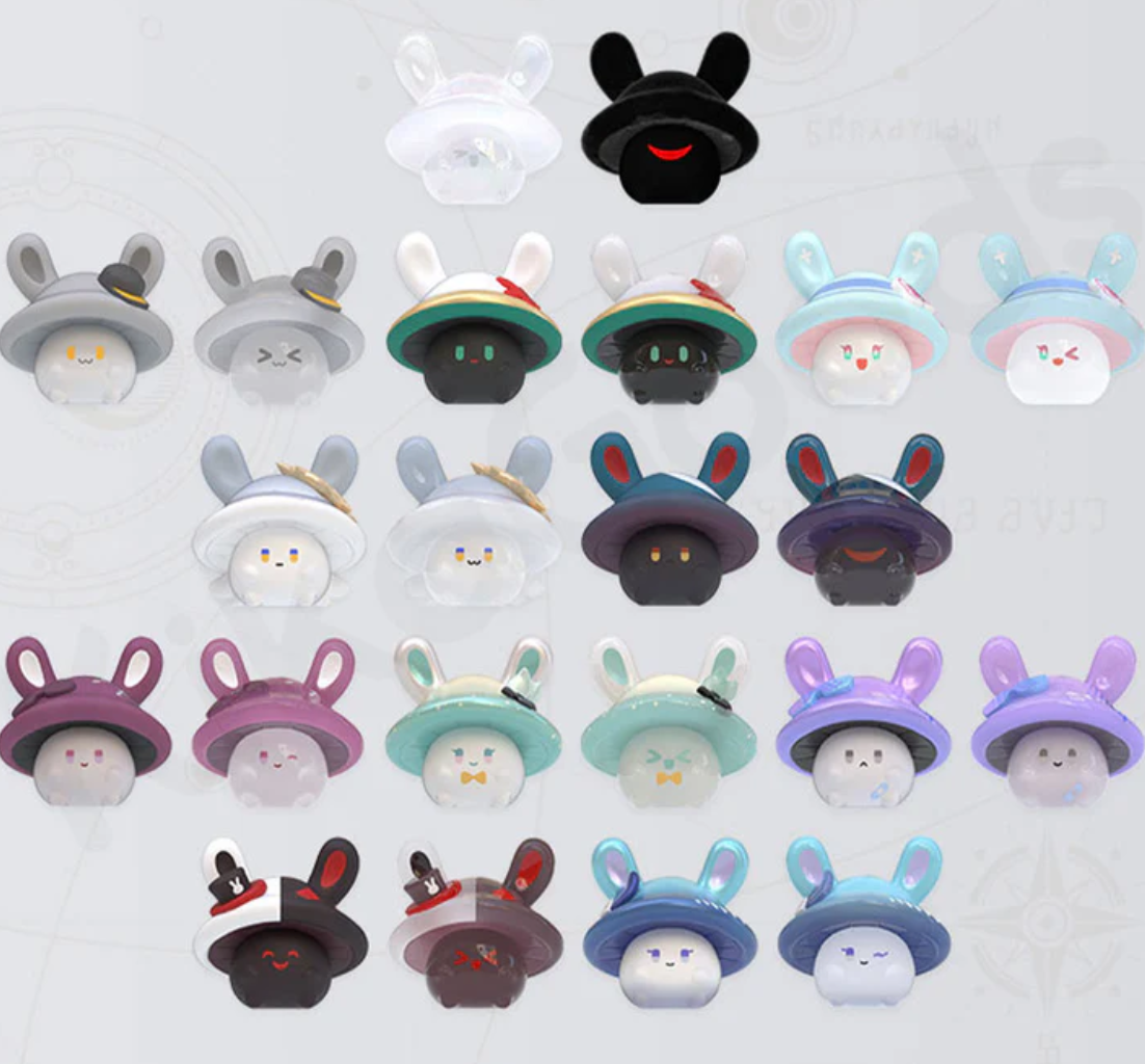 Honkai Star Rail Cap & Cottontail Bean Toy Doll