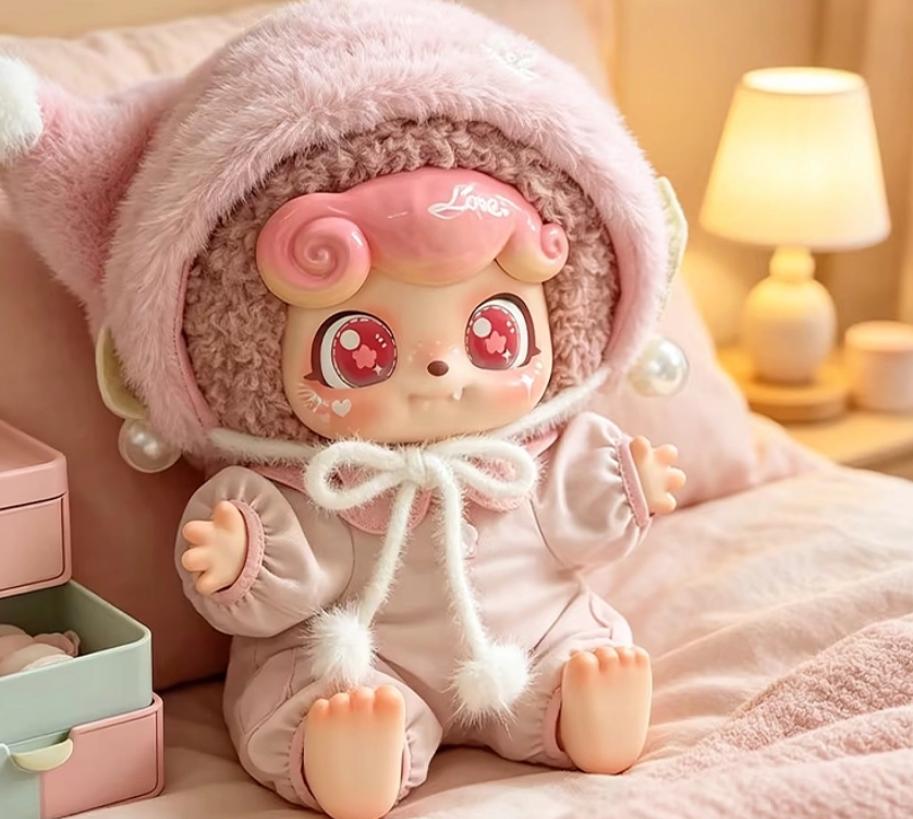 Q Kid Love Flower Fairy 400% Plush Hanging Card toy doll