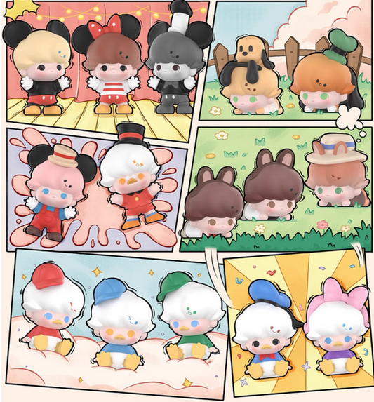 DIMOO x DISNEY Bean,3 In 1 Bag toy doll