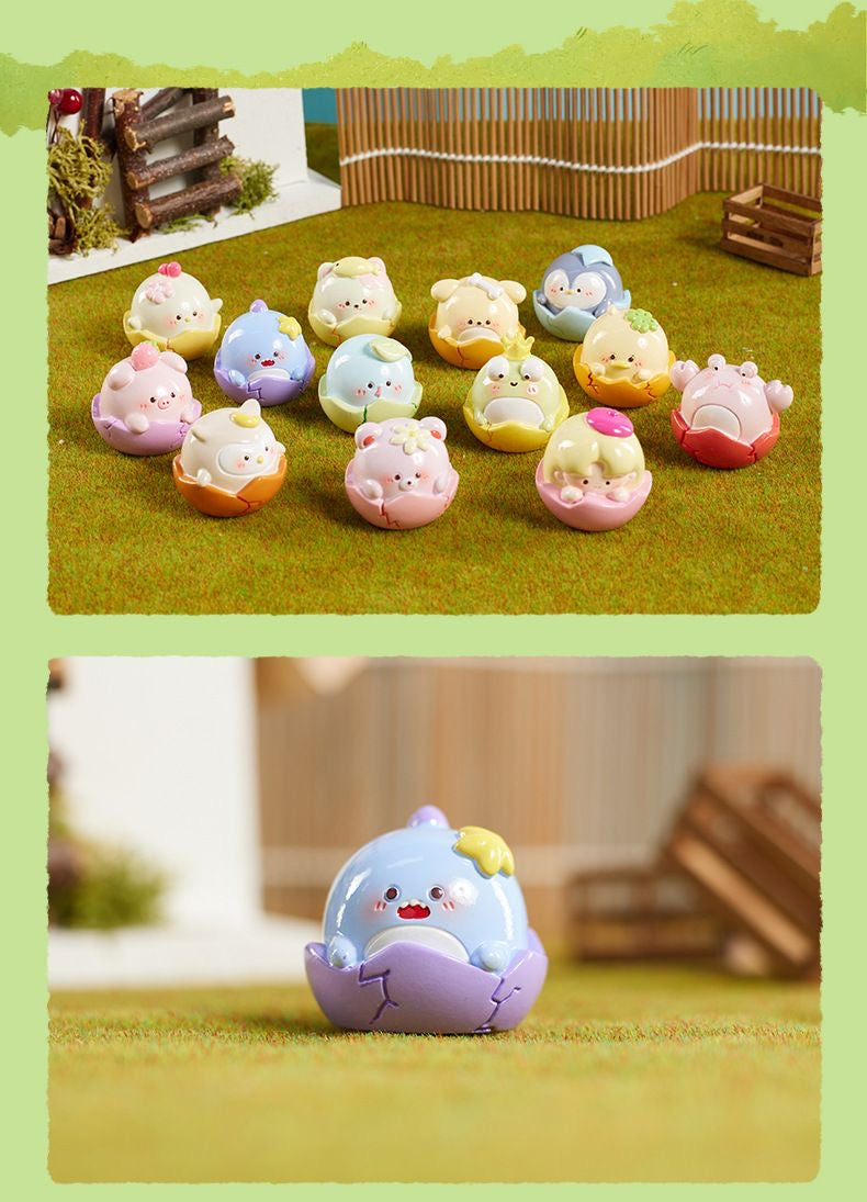 eggshell baby mini bean toy doll