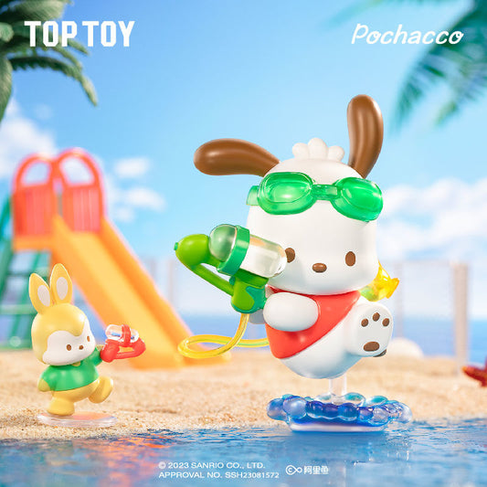 pochacoo holiday beach toy doll