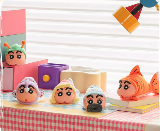 Shin Chan Fish plush toy doll