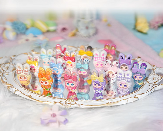 SPBOMI Traveling Rabbit Bean, 4 Beans in 1 bag toy doll