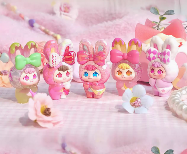 SPBOMI Traveling Rabbit Bean, 4 Beans in 1 bag toy doll