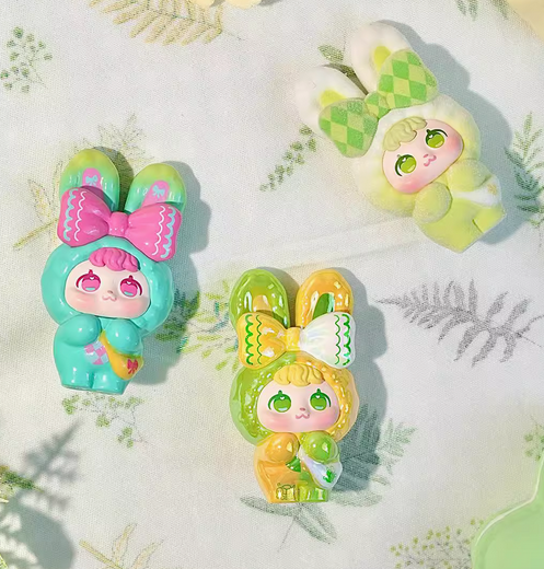 SPBOMI Traveling Rabbit Bean, 4 Beans in 1 bag toy doll