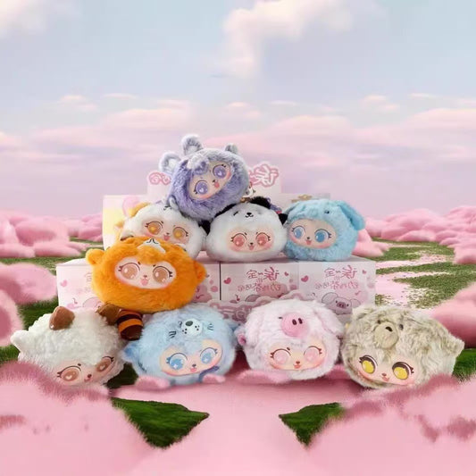 【SALE】Baby animal tea party plush toy dol