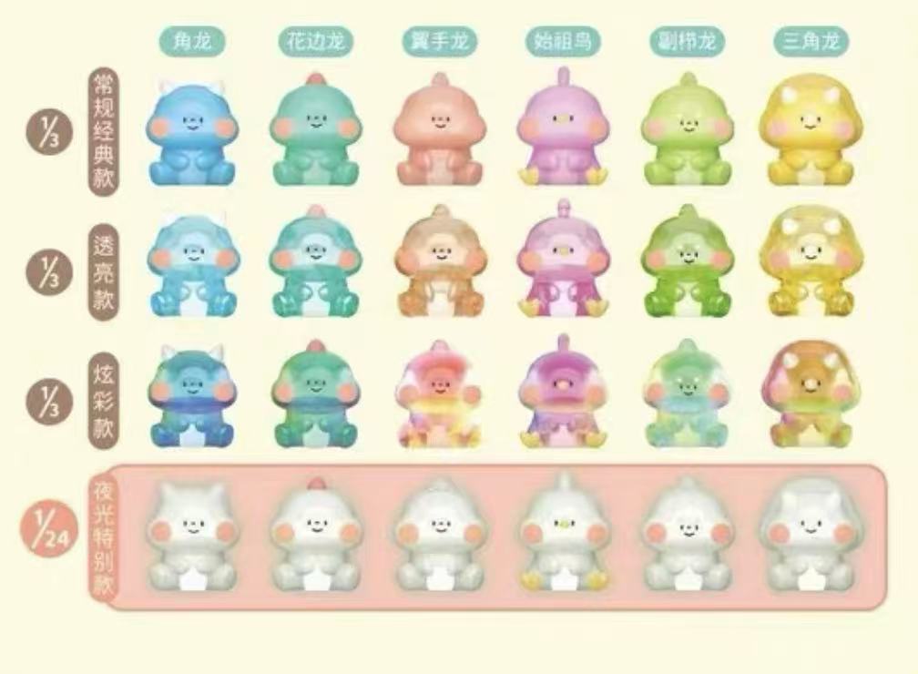 Foodie Dinosaur Space Travel Toy Doll