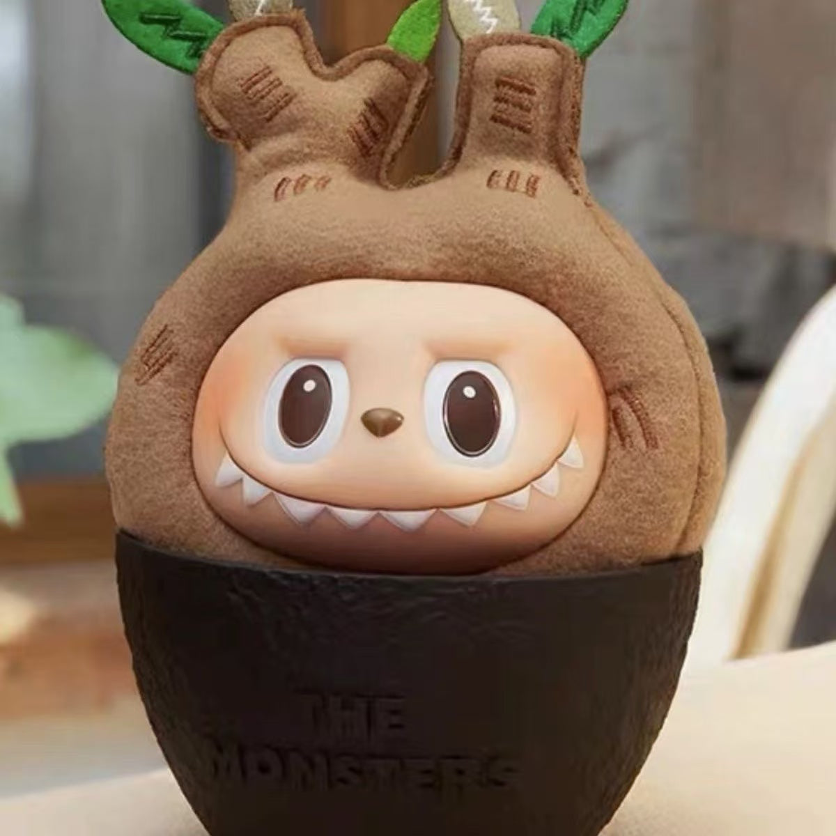 Labubu naughty plants plush toy doll