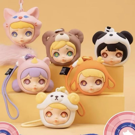 【SALE】Laura animal headphone bag toy doll