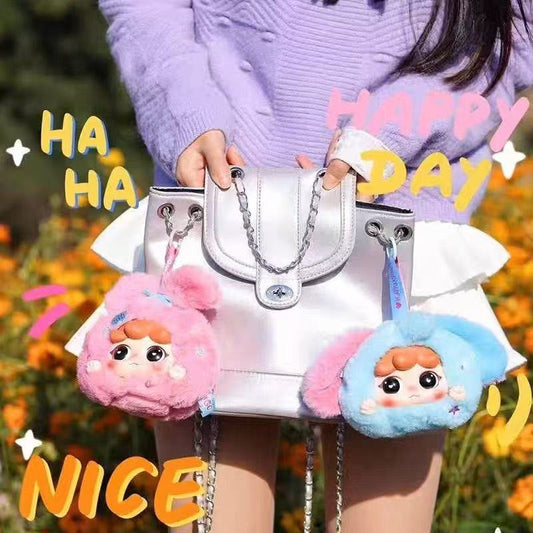 Migo let's travel together plush toy doll