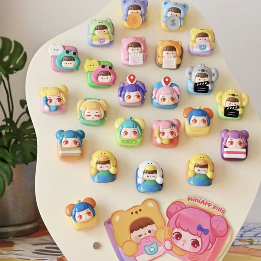 Ziyuli x Rorojump Miniapp Pals bean toy doll