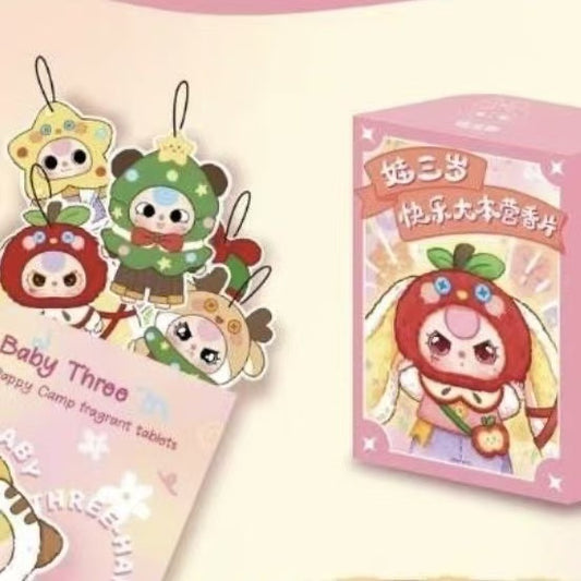Baby Three Happy Camp Fragrant Tablets Air Freshener toy doll