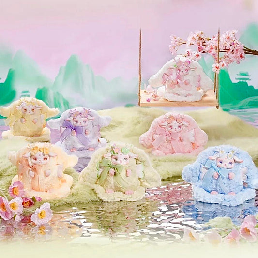 Loloan blooming deer plush plush toy doll