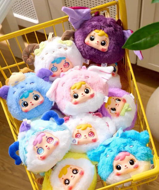 TYKE THREE constellation plush zipper bag toy doll
