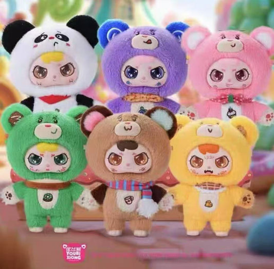 Youbi Bear Club plush toy doll