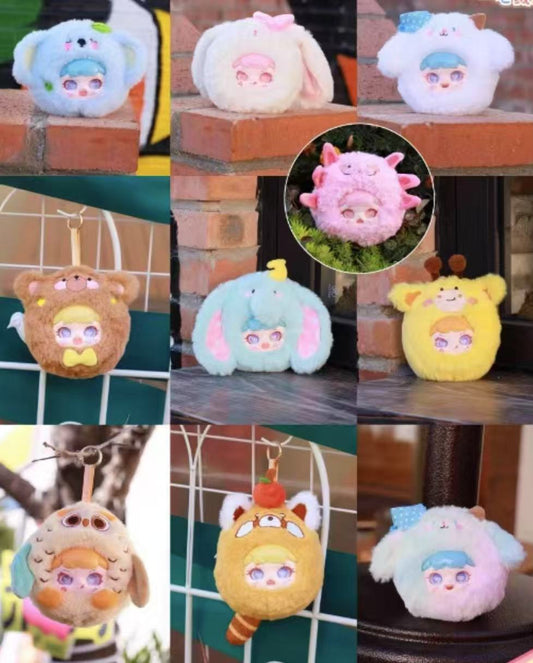 Manchao chubby animal plush toy doll