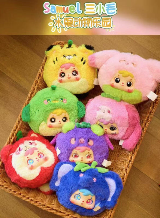 Tyke Three Samuel Fruit Animal Park Plush toy doll