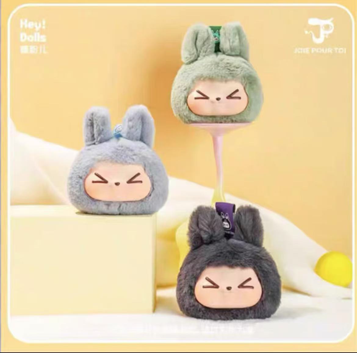 Kiki Mousse head plush toy doll