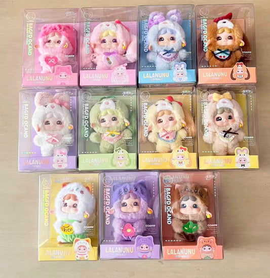 LALANUNU Bunny and Kitty Plush Toy Doll