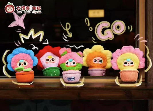 Baby Three A Small Flower Plush toy doll