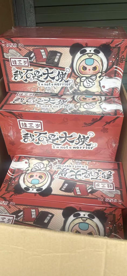 Baby Three I'm Not A Warrior Plush toy doll