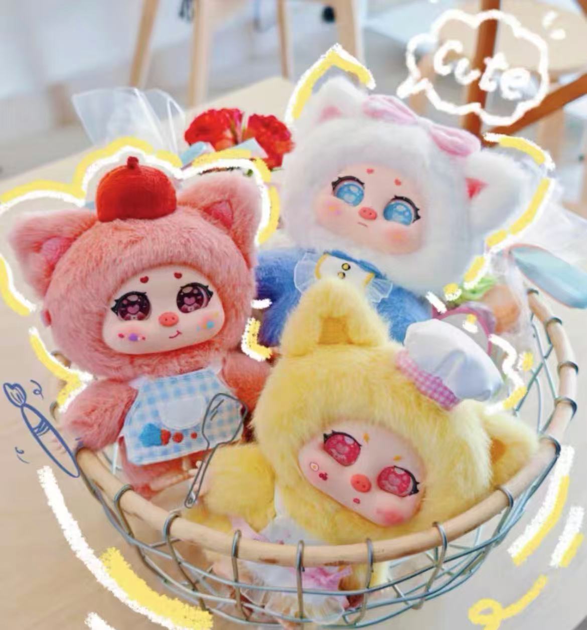 Hami Pig Pig Girl Plush toy doll